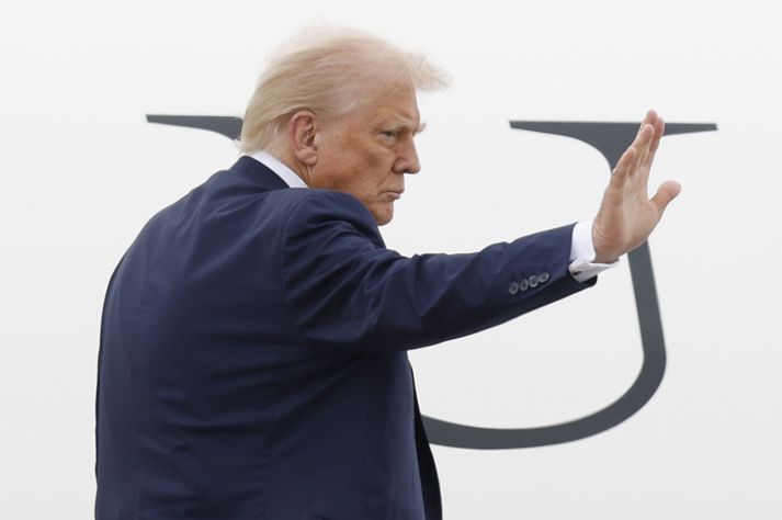 Donald Trump, forseti Bandaríkjanna.