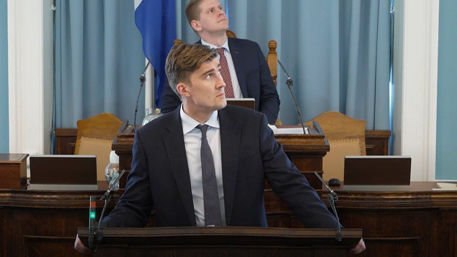 Mót­mælendur ekki kærðir eftir truflun á þing­fundi