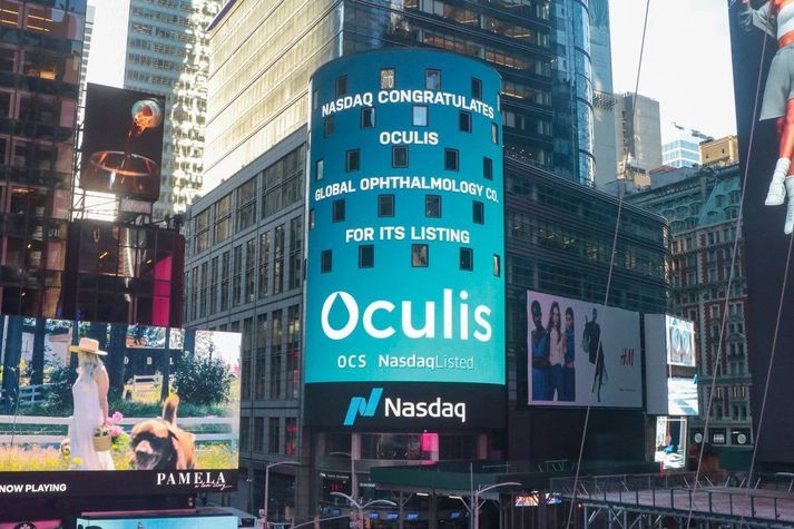 Oculis er skráð í kauphöll Nasdaq í Bandaríkjunum og er að stórum hluta meðal annars í eigu íslenskra fjárfesta.