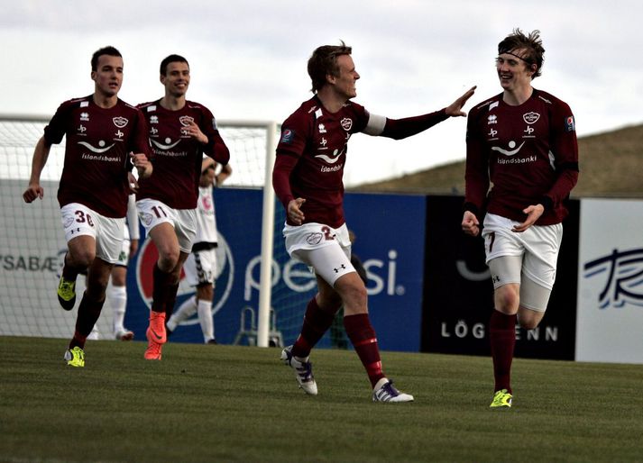 Jón Daði er lengst til hægri á myndinni.