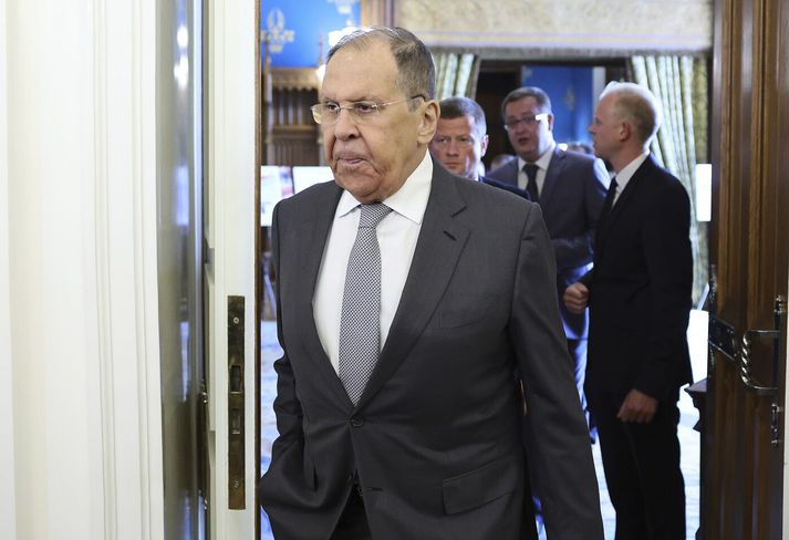 Sergei Lavrov, utanríkisráðherra Rússlands.