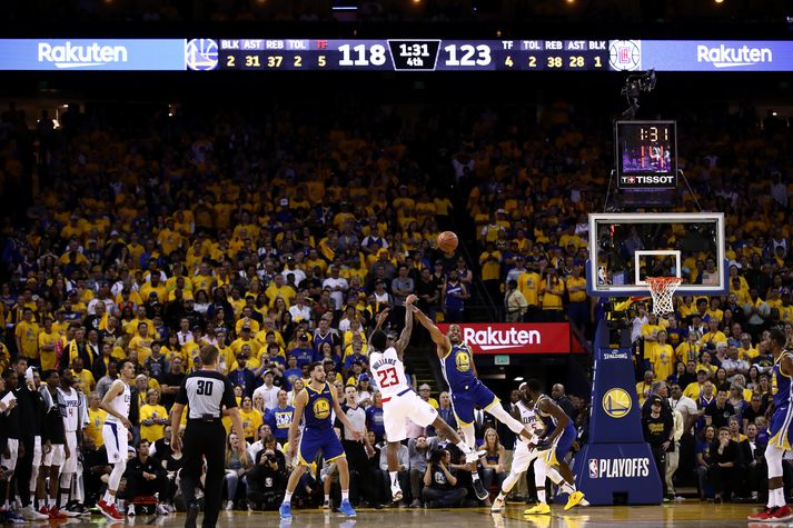 Lou Williams var drjúgur fyrir Clippers.