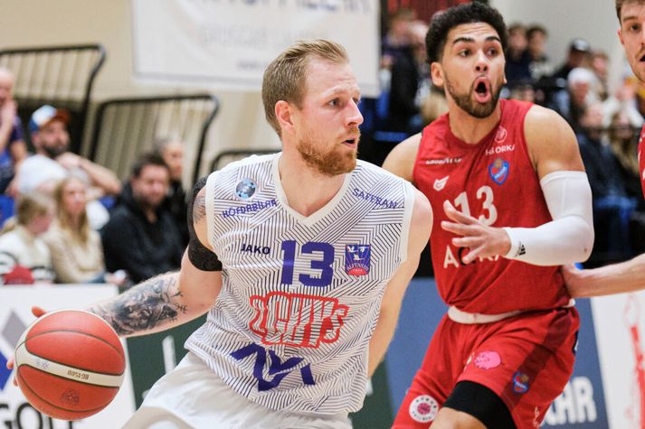 Haukur Helgi Pálsson sýndi allar sína bestu hliðar í síðasta leik.