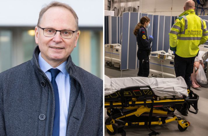 Runólfur segir áhyggjuefni að inflúensan eigi eftir að halda áfram í einhvern tíma. Starfsmenn muni þurfa að grípa til ýnissa 