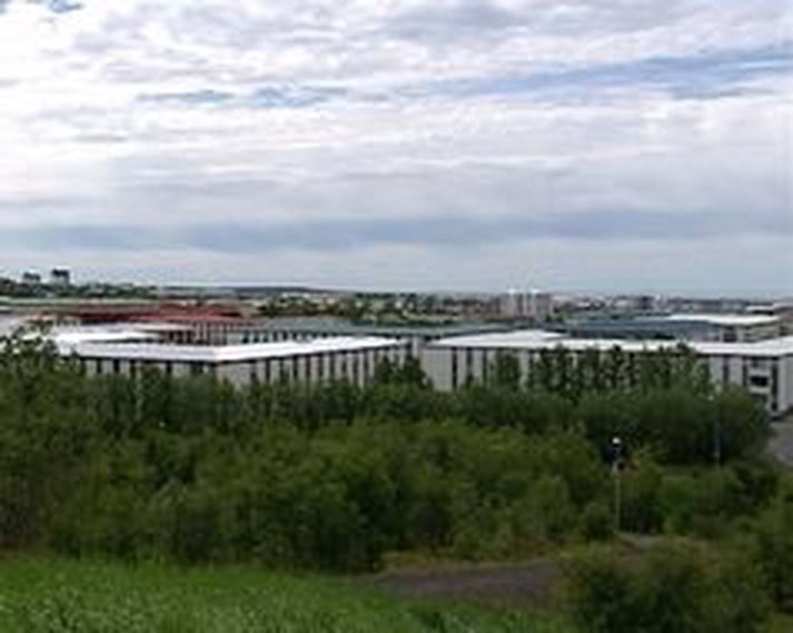 Samkvæmið var haldið á heimili hins slasaða á Hjaltabakka í Breiðholti.