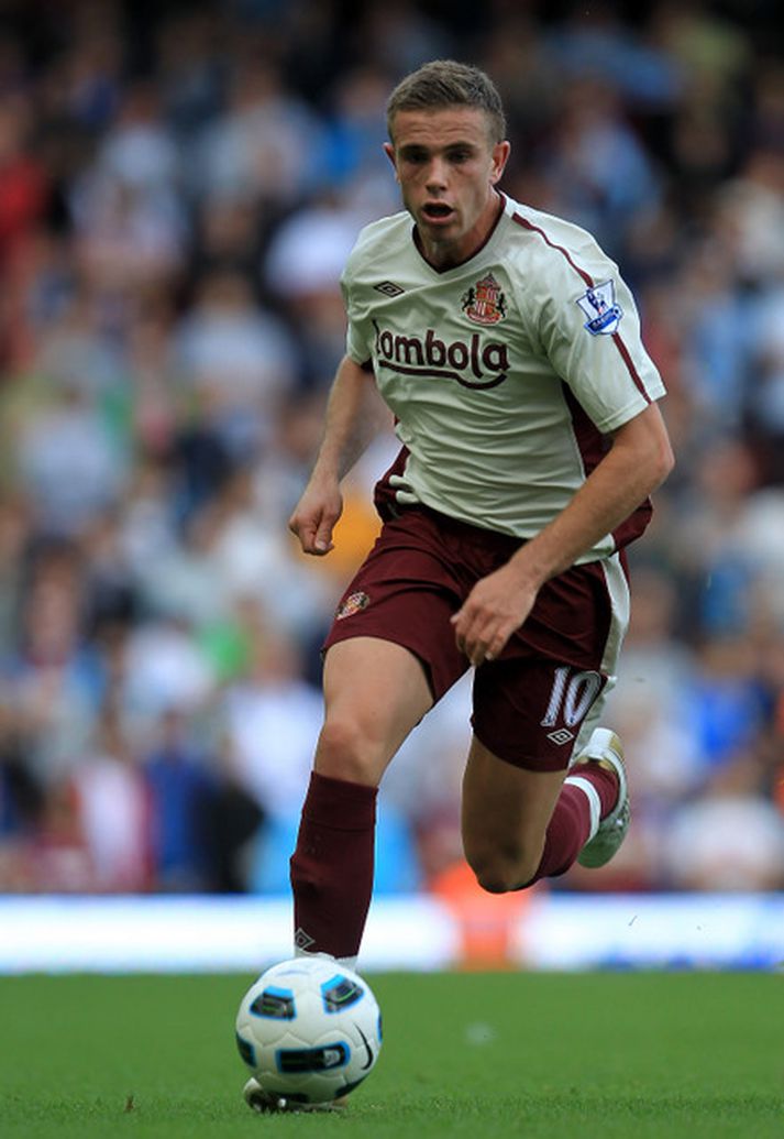 Henderson í leik með Sunderland.