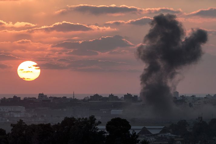 Frá Gaza-ströndinni.