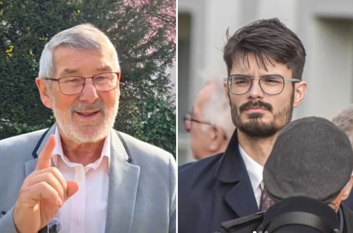 Frambjóðendunum er hlátur ekki efst í huga og segja óskandi ef bærinn þeirra fengi athygli út á eitthvað annað en nöfnin þeirra.