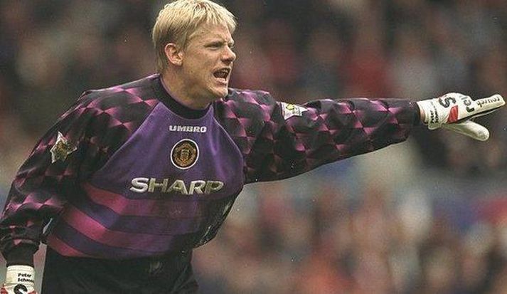 Peter Schmeichel er talinn besti markvörður í sögu ensku úrvalsdeildarinnar.