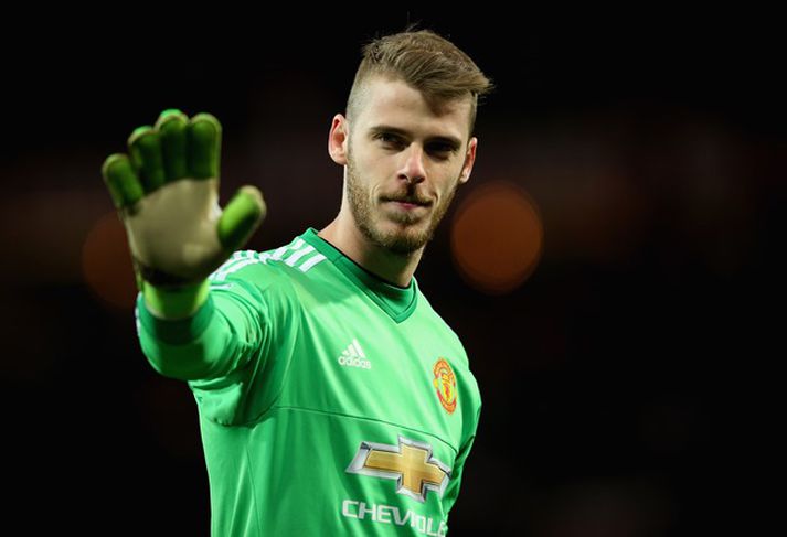 De Gea var valinn leikmaður ársins hjá Manchester United þriðja árið í röð.