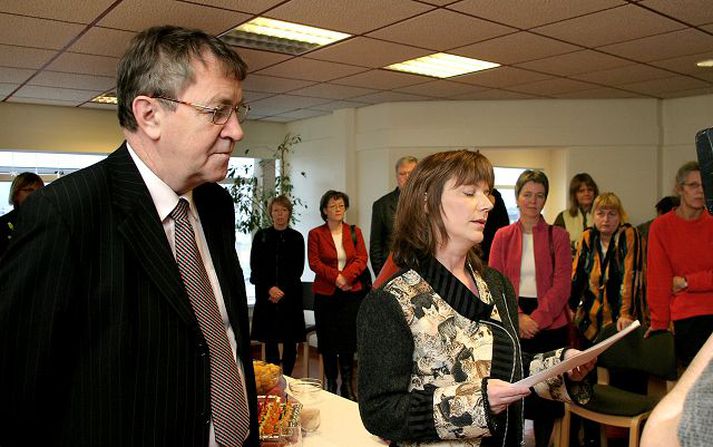 Starfsstöðin vígð