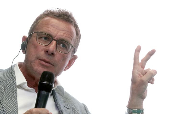 Ralf Rangnick verður væntanlega kynntur sem nýr knattspyrnustjóri Manchester United innan tíðar.