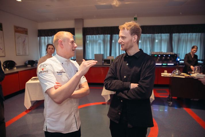 Óli Hall (til hægri) framkvæmdastjóri Food and Fun er fullur tilhlökkunar fyrir hátíðinni í ár.