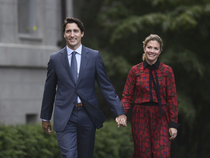 Justin og Sophie Trudeau.