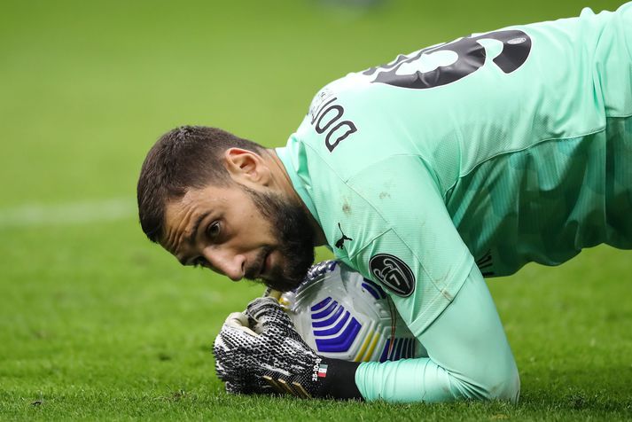 Þrátt fyrir ungan aldur hefur Gianluigi Donnarumma verið aðalmarkvörður AC Milan í nokkur ár.