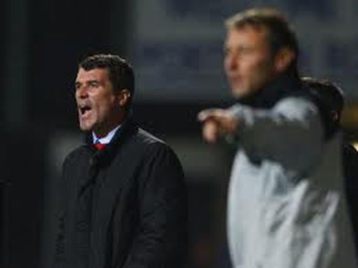 Roy Keane er sterklega orðaður við Leicester sem leikur í næst efstu deild á Englandi.