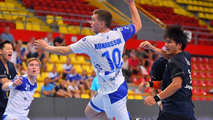 Tumi Snær átti góðan leik með liði Alpla Hard. 