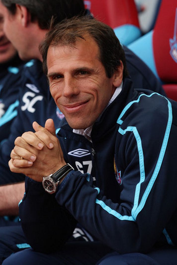 Gianfranco Zola, stjóri West Ham.