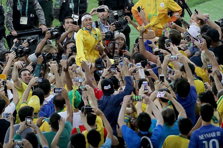 Það voru áhorfendur alls staðar að úr heiminum, meðal annars frá Íslandi, í Ríó árið 2016 að fylgjast með Neymar og fleiri af skærustu íþróttastjörnum heims.