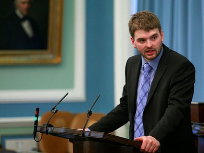 Ásmundur Einar Daðason þingmaður Vinstri-Grænna.