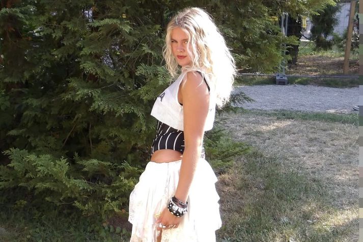 Fatahönnunarneminn Emma Kjartansdóttir ræddi við blaðamann um tískuna.