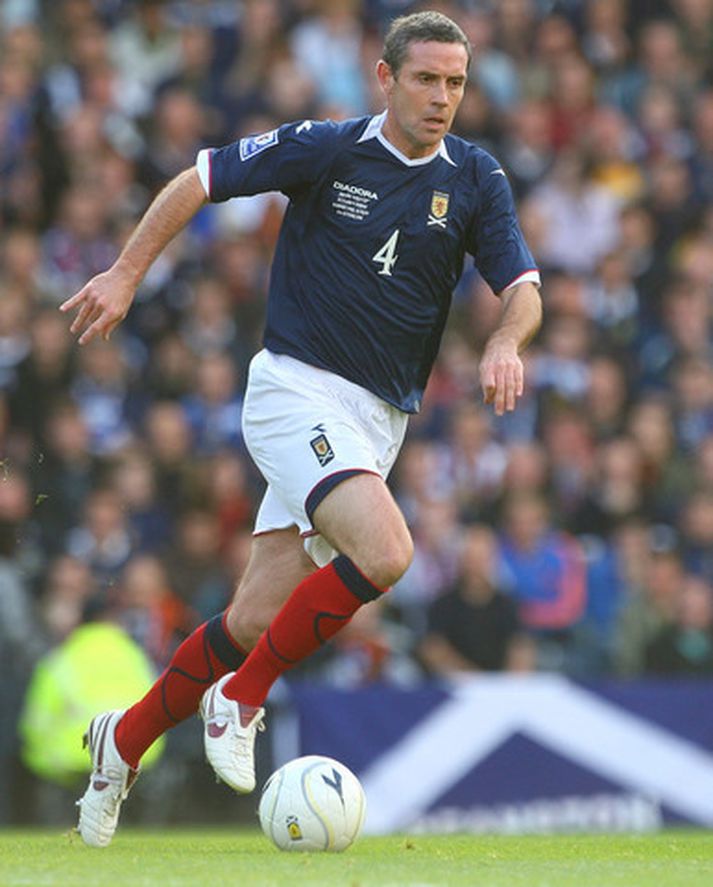 David Weir í leik með skoska landsliðinu.