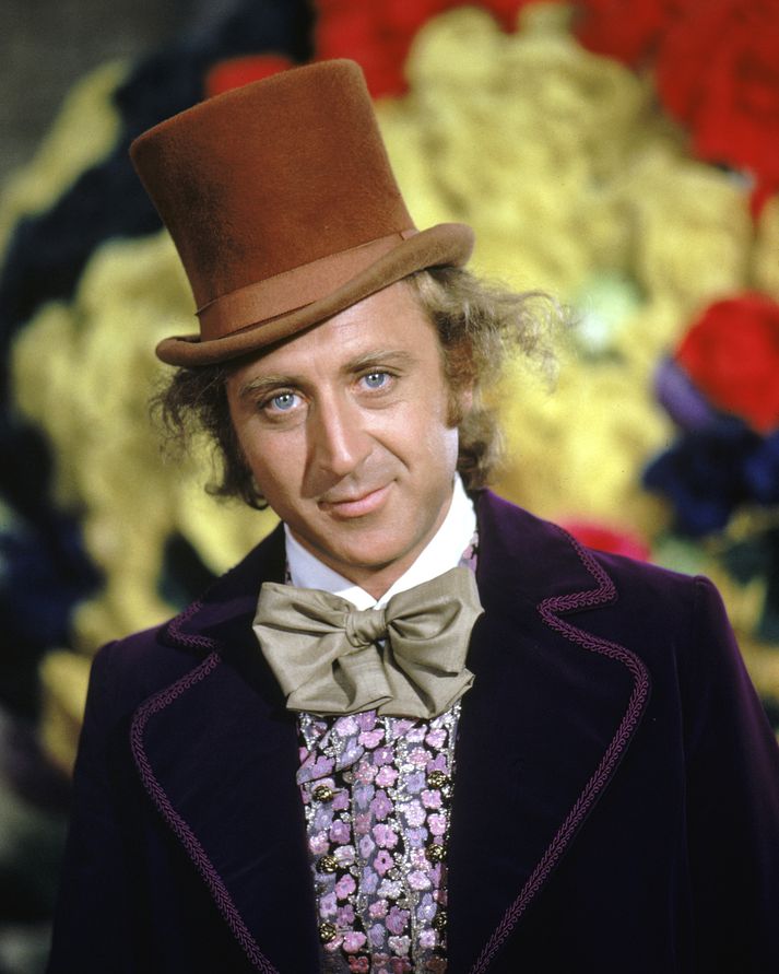 Gene Wilder í hlutverki Willy Wonka.