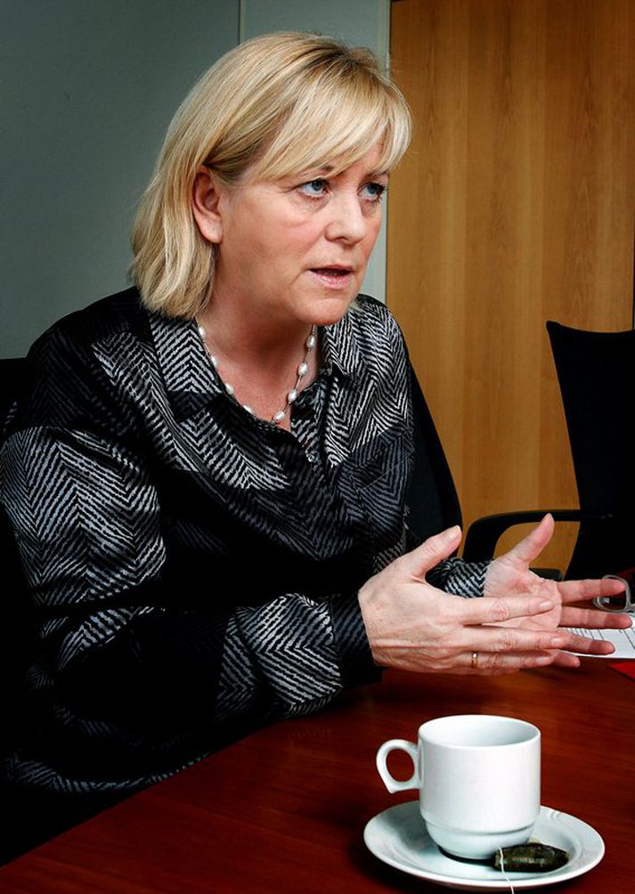 Birna Einarsdóttir er forstjóri Íslandsbanka. 