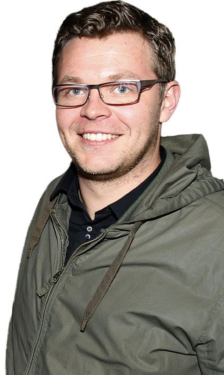Vínylmarkaður Íslenskur vínylmarkaður fer fram á Kex hostel á morgun. Baldvin Esra Einarsson segir að mörgum tónlistarmönnum þyki vænt um vínylinn. fréttablaðið/stefán