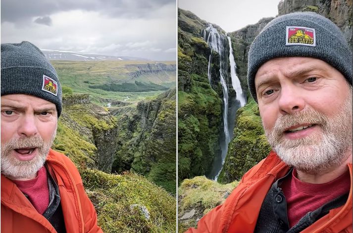 Rainn gefur lítið fyrir ósnortna nátturu sem hann komst í tæri við. 