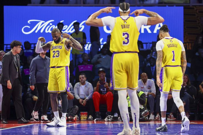 Los Angeles Lakers er komið í úrslit í Las Vegas.