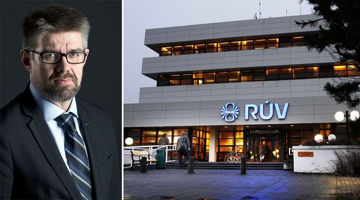 Gunnar Bragi er ósáttur við vinnubrögð RÚV og neitaði fréttamanni því um viðtal í dag.