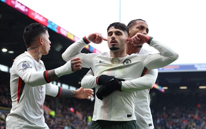 Chelsea vann góðan sigur í dag.