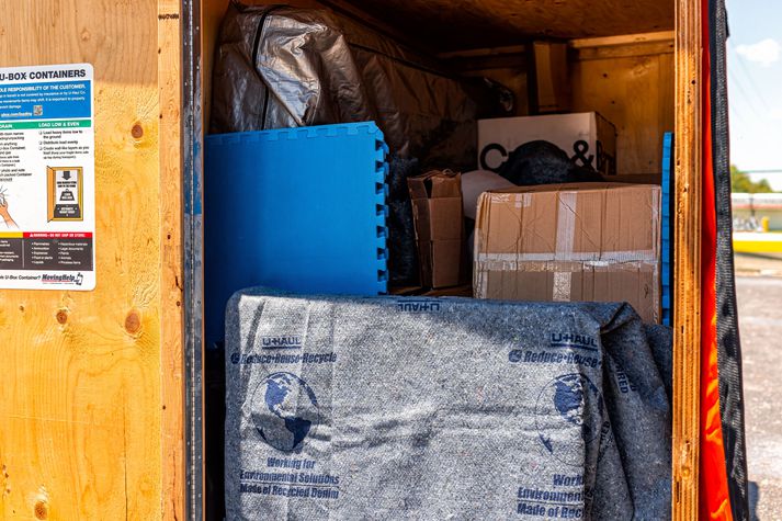 Í tilboðinu fólst flutningur á þremur brettum af búslóð, að fjárhæð 180 þúsund krónur hvert, og einum ferðavagni að fjárhæð 250 þúsund krónur. Myndin er úr safni og tengist fréttinni ekki beint. 