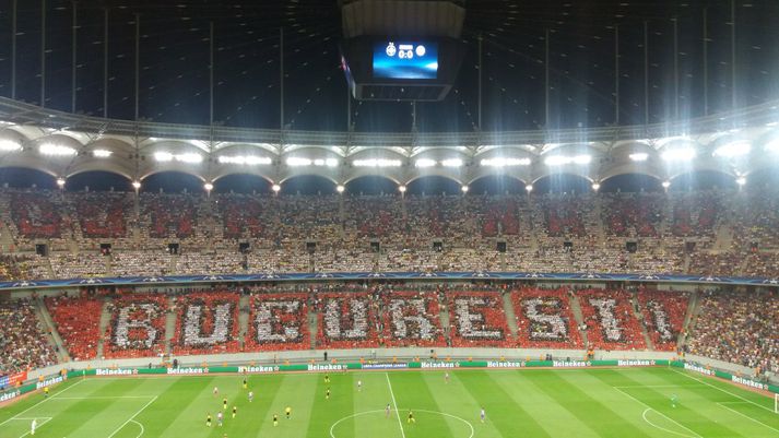 Æ, æ. Þetta var vont fyrir Steaua.