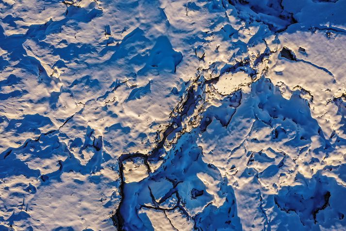 Landris hefur verið mælt á þessu svæði í þrjá áratugi og hefur það aldrei mælst jafn hratt áður.