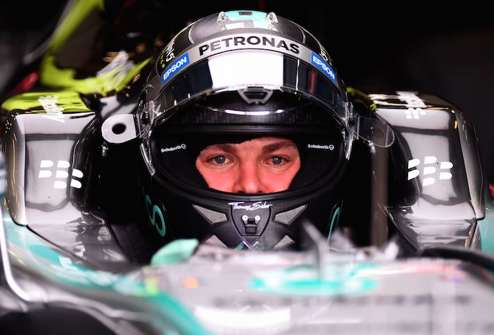 Nico Rosberg þarf hugsanlega að nota fimmtu vélina og sæta refsingunni sem því fylgir seinna á tímabilinu.