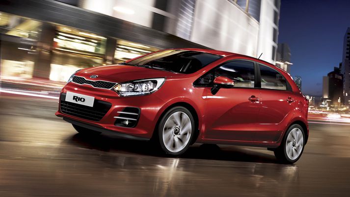 Kia Rio var þriðja söluhæsta einstaka bílgerð í Rússlandi í fyrra.