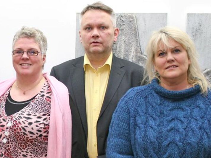 MYND/Sunnlendingur.is. Kristbjörg Steinunn Gísladóttir, Bjarni Harðarson og Anna Jóna Einarsdóttir.