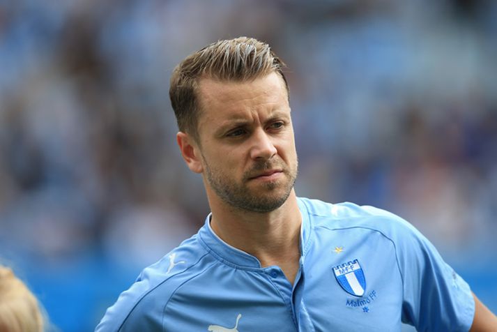 Kári varð sænskur meistari með Malmö í fyrra.