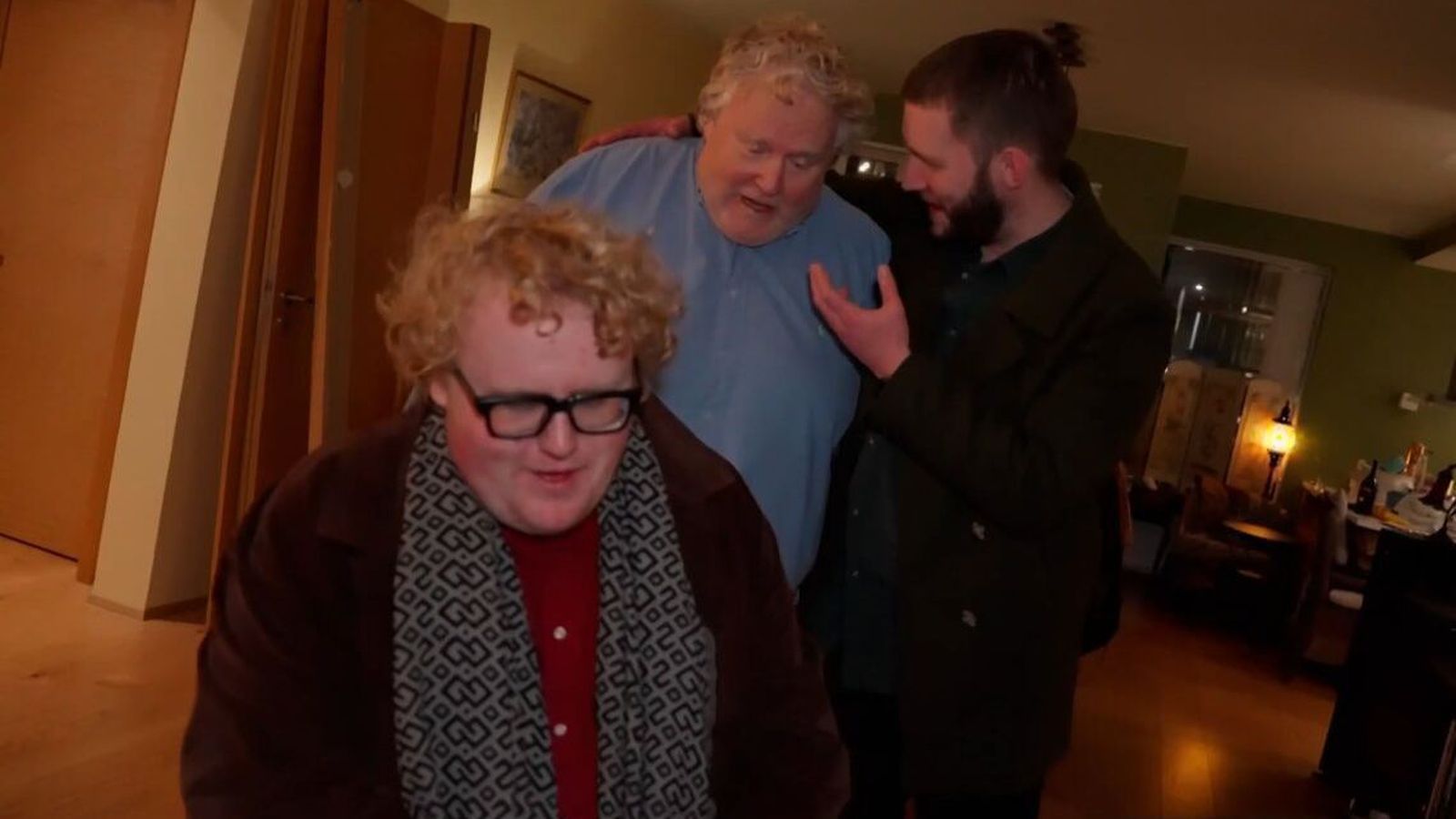 Djammaði með feðgunum Kára og Agli