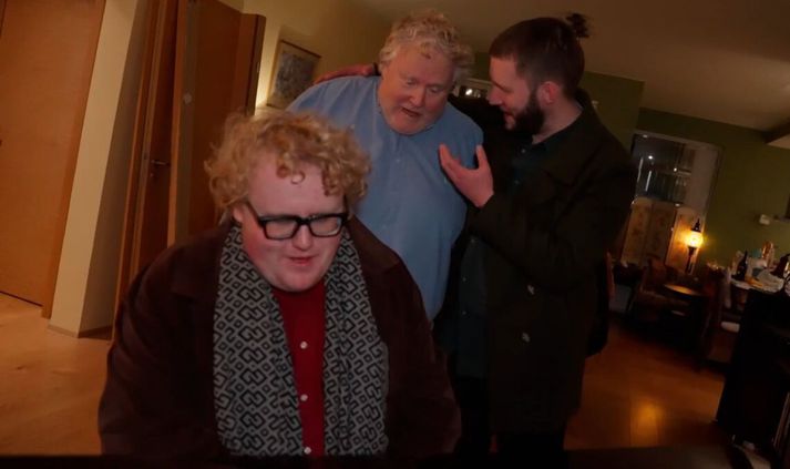 Þða var mikið fjör á þessum þremur. 