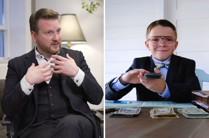 Björn Berg fer yfir fjármálalæsi ungmenna í Íslandi í dag í gærkvöldi.