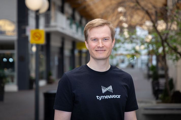 Arnar Lárusson, stofnandi Tymewear, telur líklegt að innan tveggja til fjögurra ára muni fólk ekki aðeins mæla hjartslátt við æfingar, heldur líka öndun. Enda séu það öndunarmælingar sem tryggi meiri árangur fyrir hvern og einn af æfingum.