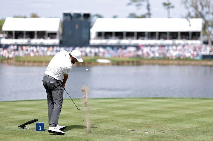Players meistaramótið fer fram á TPC Sawgrass vellinum þessa dagana