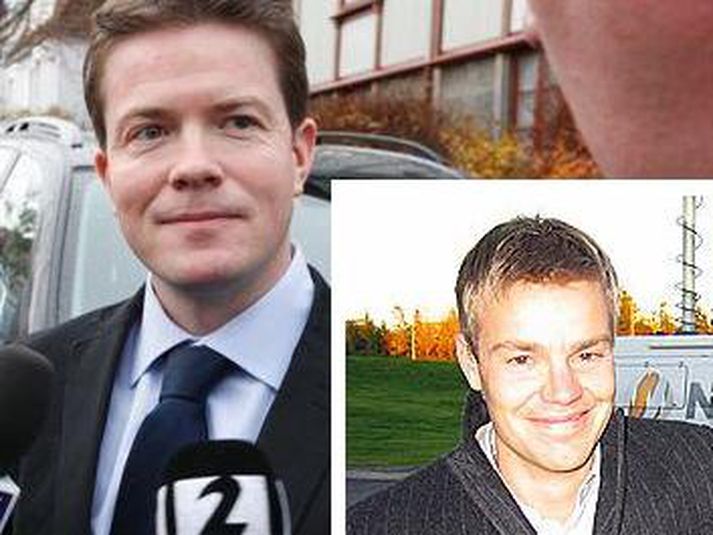 Björgvin G. Sigurðsson og Sölvi Tryggvason.