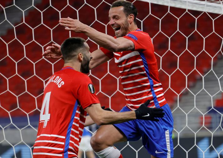 Framherjinn Roberto Soldado hefur tekið þátt í upprisu Granada.