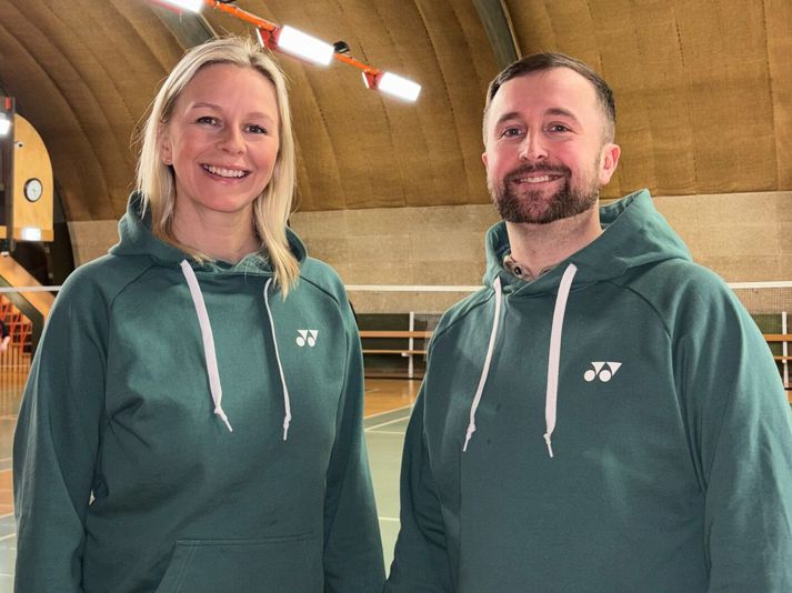 Ragna Ingólfsdóttir, nýráðinn íþróttastjóri, og Ástþór Magnús Þórhallsson, framkvæmdastjóri TBR. 