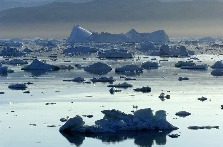 Óvanaleg hlýindi hafa komið síðustu vetur á norðurskautinu. Hafísinn var í lágmarki fyrir árstíma þar í janúar. Myndin er úr safni.