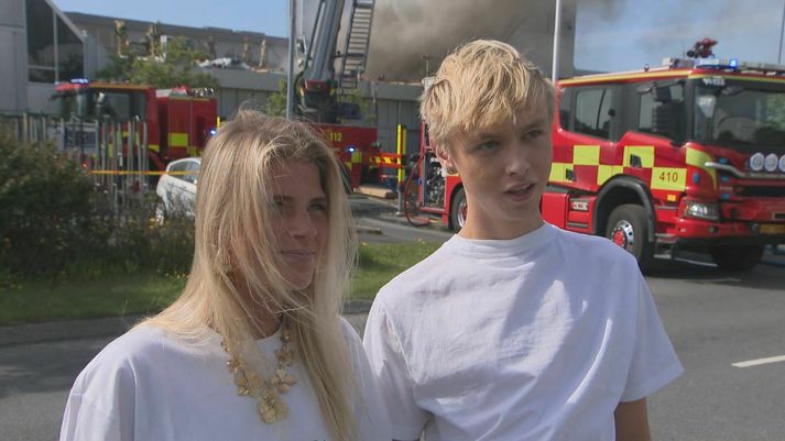 Jón og Sigurlaug segja að það hafi verið óþægileg tilfinning að þurfa hlaupa út